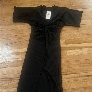 Dance & Marvel Black Long Sleeve Dress